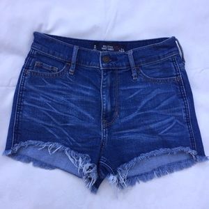 Hollister Blue Jean Shorts 0/24